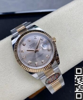 Rolex Datejust Pink M126331-0007 Size 41mm Clean Factory
