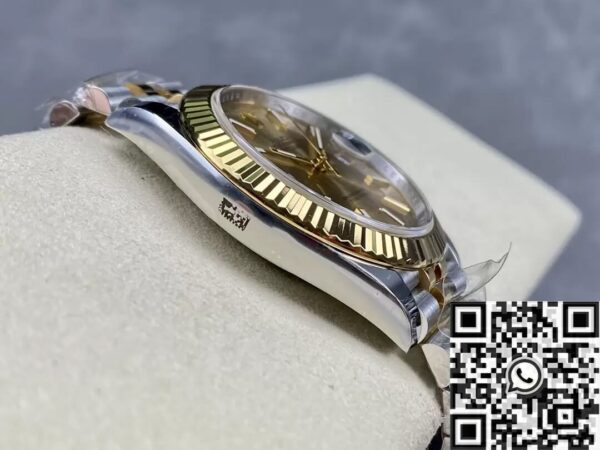 Rolex Datejust Champagne Bezel M126333-0010 Size 41mm