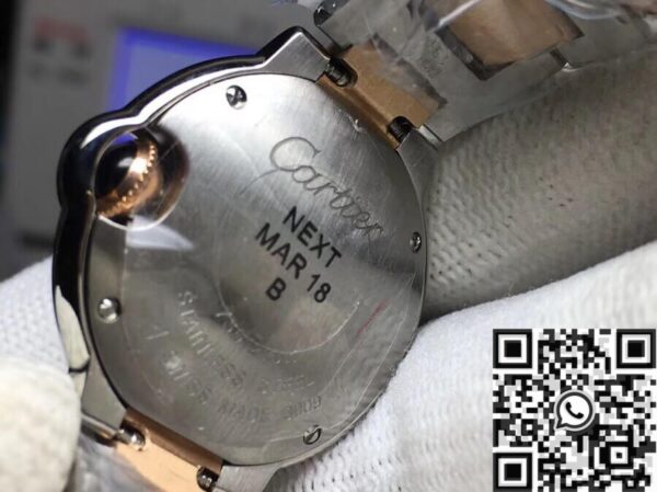 Cartier Ballon Bleu W69007Z3 Size 28 Quartz Watch AF Factory