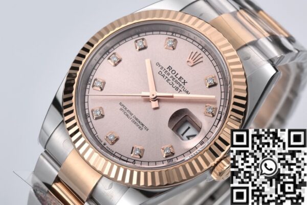 41 MM Rolex Datejust M126333 Three Plants/Pink Clean Factory