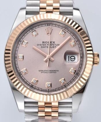 Buy Rolex Datejust​ M126333 Three Plants/Pink Size 41mm Watch