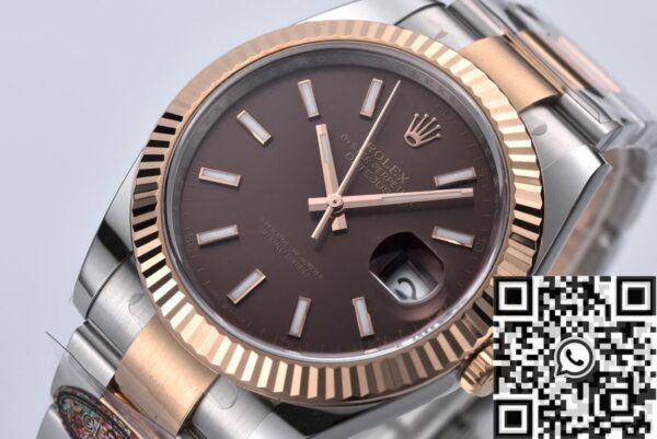 Cheap Rolex Datejust M126333 Three-Bead Steel Belt Size 41mm