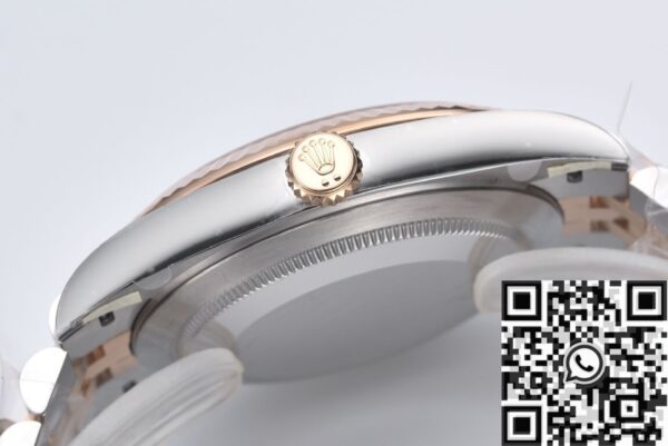 Chocolate Rolex Datejust​ M126333 Five-Bead Steel Belt 41mm