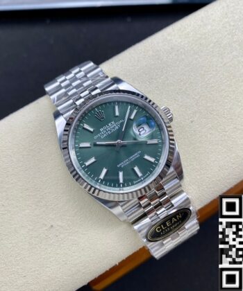 Rolex 36 MM Datejust​ M126234-0051 Mint Green Clean Factory