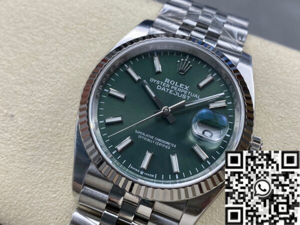 Rolex 36 MM Datejust​ M126234-0051 Mint Green Clean Factory