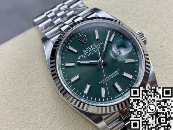 Rolex 36 MM Datejust​ M126234-0051 Mint Green Clean Factory