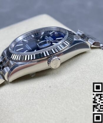 Rolex Datejust Blue Face M126234-0017 Size 36mm Watch Clean