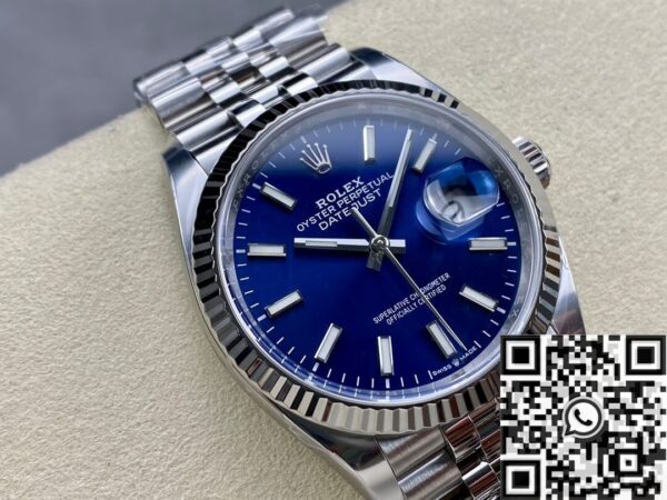 Rolex Datejust Blue Face M126234-0017 Size 36mm Watch Clean