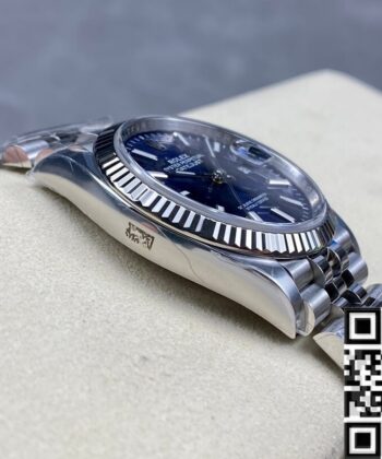 Rolex Datejust Blue Face M126234-0017 Size 36mm Watch Clean