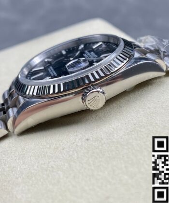 Black Rolex Datejust M126234-0015 Size 36mm Clean Factory