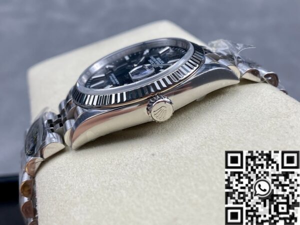 Black Rolex Datejust M126234-0015 Size 36mm Clean Factory