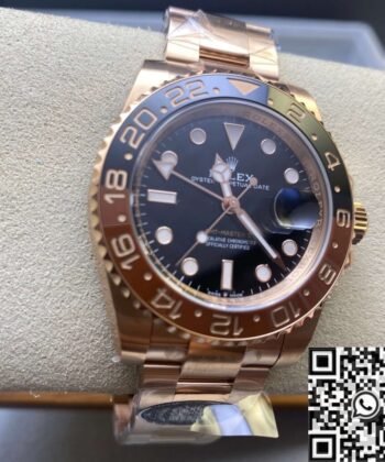 Rolex Rose Gold Watch GMT Master II M126715CHNR-0001