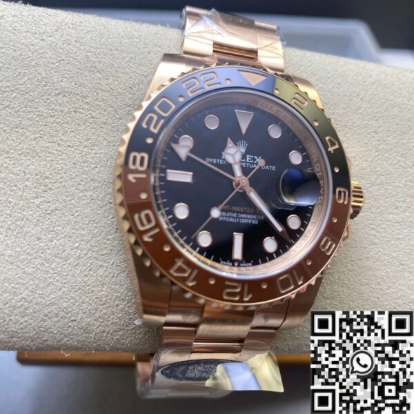 Rolex Rose Gold Watch GMT Master II M126715CHNR-0001