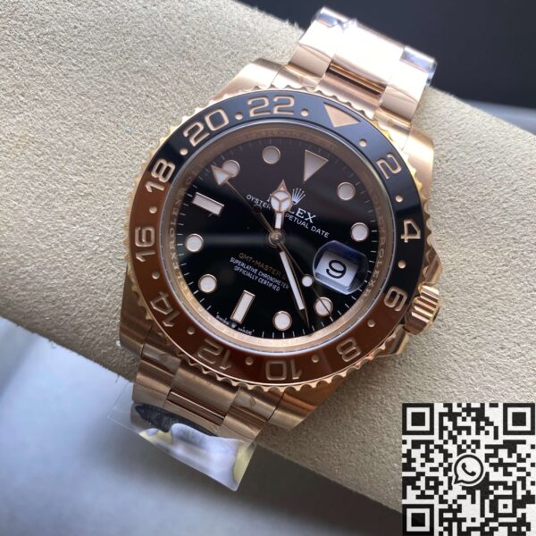 Rolex Rose Gold Watch GMT Master II M126715CHNR-0001