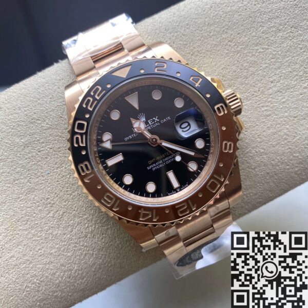 Rolex Rose Gold Watch GMT Master II M126715CHNR-0001