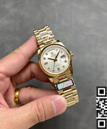 Rolex Day Date For Sale M128238 Size 36mm Diamond Scale