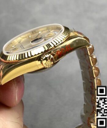 Rolex Day Date For Sale M128238 Size 36mm Diamond Scale