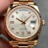 Day Date 36 Rolex M128235 Diamond Scale Watch Q Factory