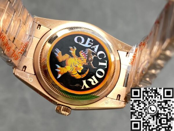 Day Date 36 Rolex M128235 Diamond Scale Watch Q Factory