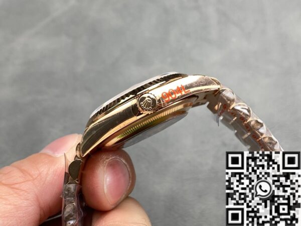 Day Date 36 Rolex M128235 Diamond Scale Watch Q Factory