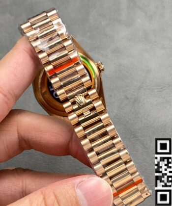 Day Date 36 Rolex M128235 Diamond Scale Watch Q Factory