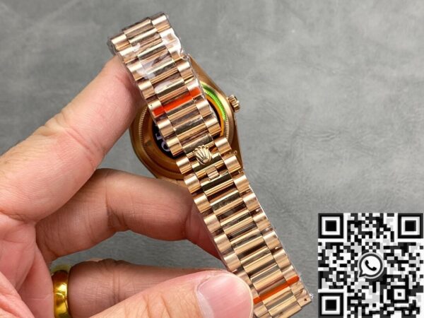 Day Date 36 Rolex M128235 Diamond Scale Watch Q Factory