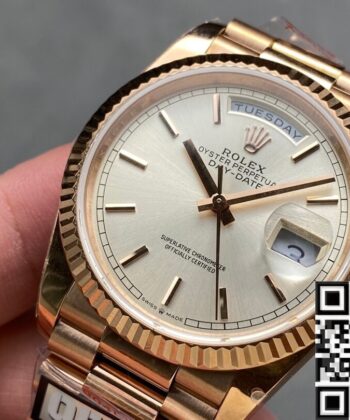 Day And Date Rolex​ M128239 Size 36mm Rose Gold Q Factory