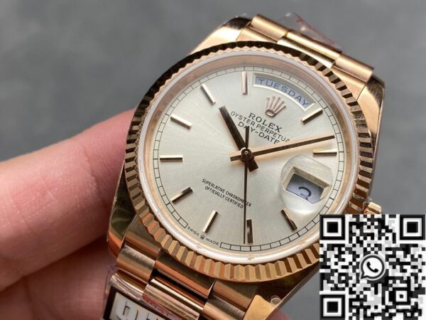 Day And Date Rolex​ M128239 Size 36mm Rose Gold Q Factory