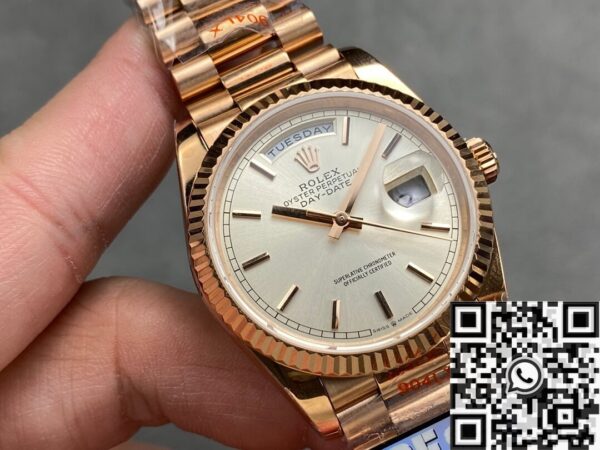 Day And Date Rolex​ M128239 Size 36mm Rose Gold Q Factory