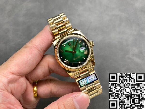 Day Date Gold Rolex M128238 - 0118 Watch 36mm Q Factory