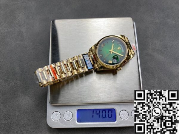 Day Date Gold Rolex M128238 - 0118 Watch 36mm Q Factory