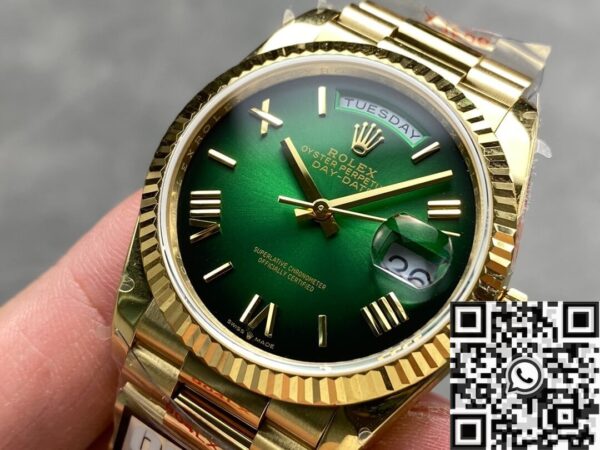 Day Date Gold Rolex M128238 - 0118 Watch 36mm Q Factory