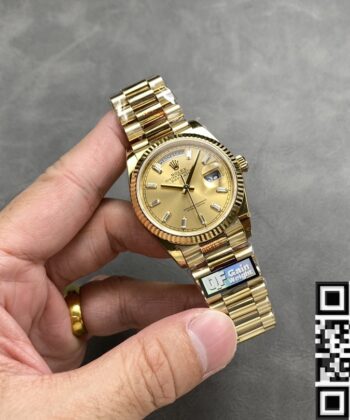 Rolex Day Date Dial​ M128238 - 0132 Gold Watch 36mm Q Factory