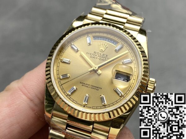 Rolex Day Date Dial​ M128238 - 0132 Gold Watch 36mm Q Factory