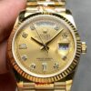 Day Date Rolex Diamond M128238 - 0008 36mm Watch Q Factory