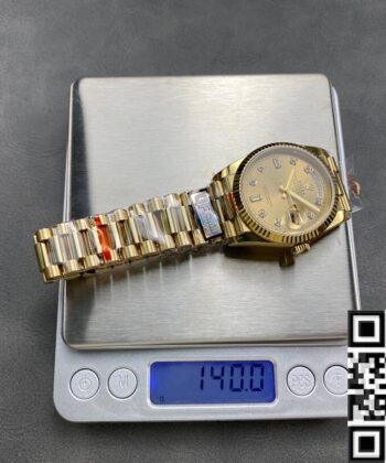 Day Date Rolex Diamond M128238 - 0008 36mm Watch Q Factory