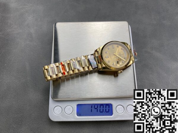Day Date Rolex Diamond M128238 - 0008 36mm Watch Q Factory