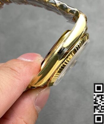 Q Factory Rolex Day Date M128238 - 0045 Gold Watch 36mm