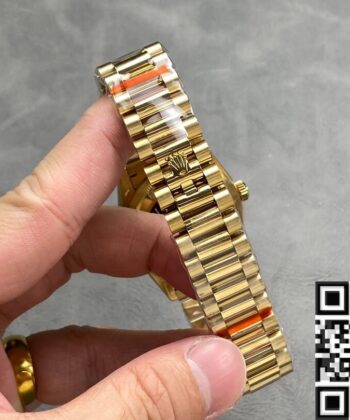 Q Factory Rolex Day Date M128238 - 0045 Gold Watch 36mm