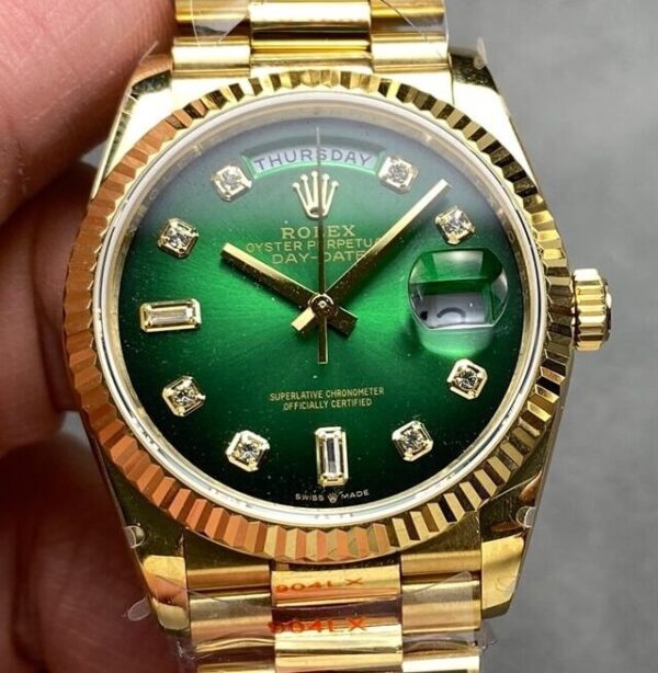 Rolex Day Date Alternative​ M128238 - 0069 Smoked Green 36mm
