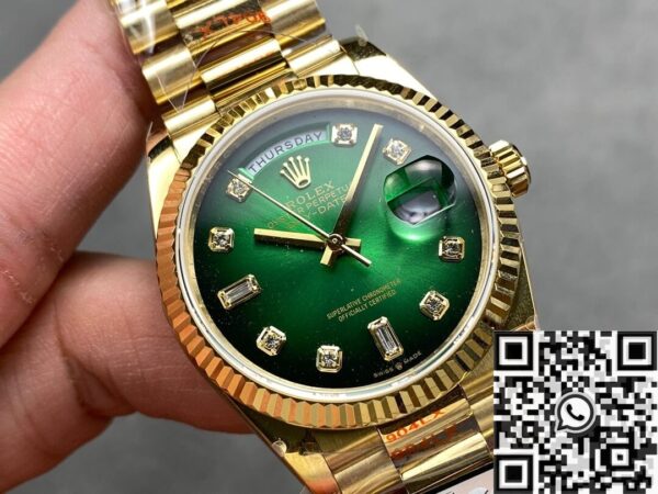 Rolex Day Date Alternative​ M128238 - 0069 Smoked Green 36mm