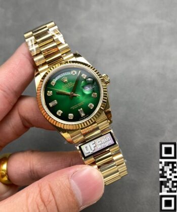 Rolex Day Date Alternative​ M128238 - 0069 Smoked Green 36mm