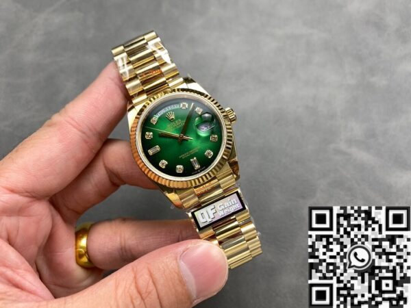 Rolex Day Date Alternative​ M128238 - 0069 Smoked Green 36mm