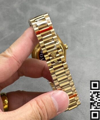 Rolex Day Date Fake M118238 Champagne Gold Dial 36mm