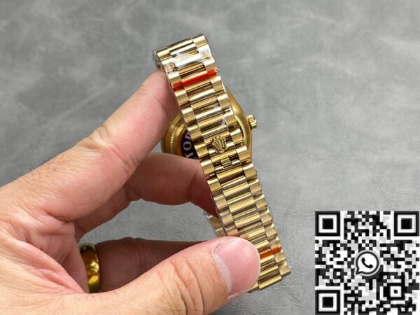 Rolex Day Date Fake M118238 Champagne Gold Dial 36mm