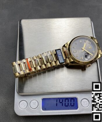 Cheap Rolex Day Date​ M118238 Black Dial Diamond Scale 36mm