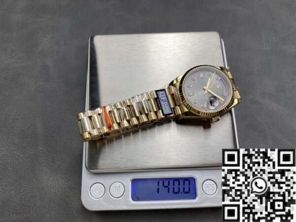 Cheap Rolex Day Date​ M118238 Black Dial Diamond Scale 36mm