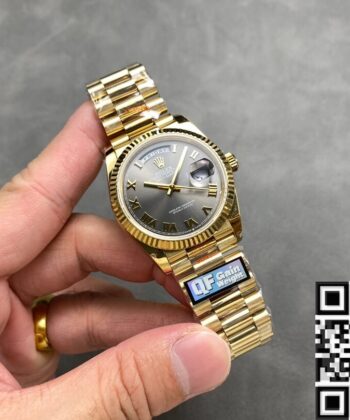 Rolex Black Day Date M118238 Size 36mm Watch Q Factory