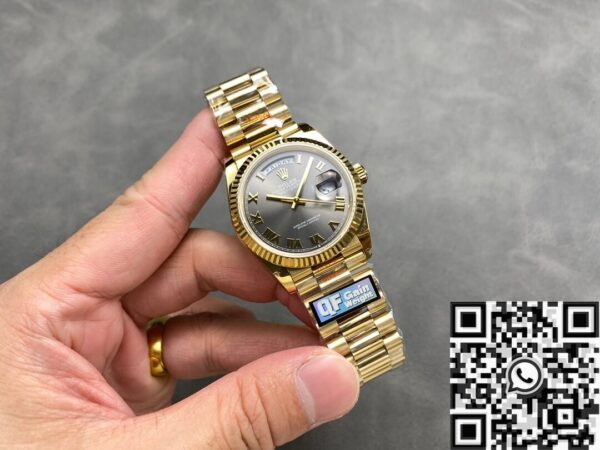 Rolex Black Day Date M118238 Size 36mm Watch Q Factory