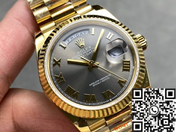 Rolex Black Day Date M118238 Size 36mm Watch Q Factory
